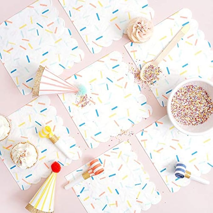 SPRINKLES NAPKINS 16 PIECES, LARGE - Image 2